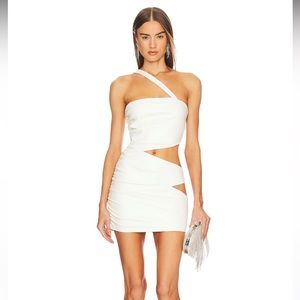 x REVOLVE Kolt Mini Dress in Optic White
Michael Costello